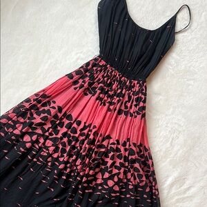 Twinkle by Wenlan black and pink sundress